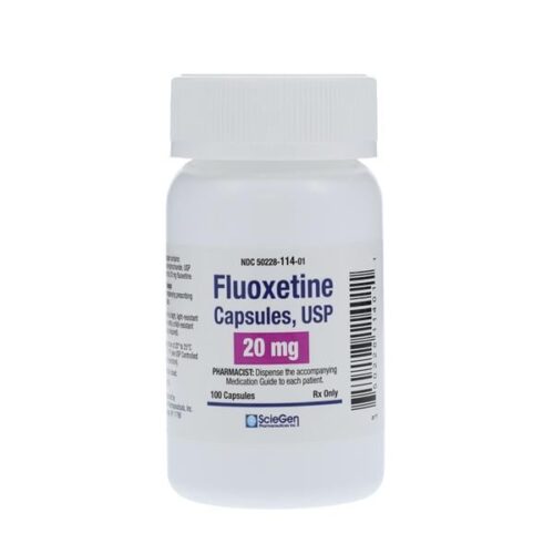 20mg -100 Caps/Fluoxetine (Prozac)Bottle
