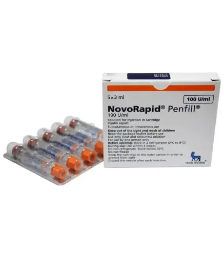 NovoRapid Penfill 10 X 3ml