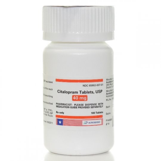 Citalopram 40mg 100 Tablets