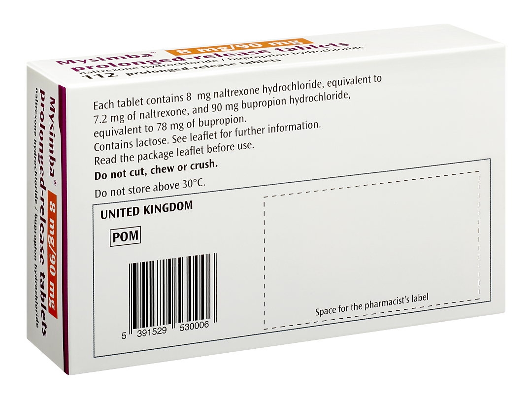 Mysimba 8/90 mg - 112 tablets