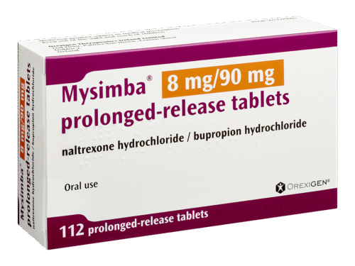Mysimba 8/90 mg - 112 tablets
